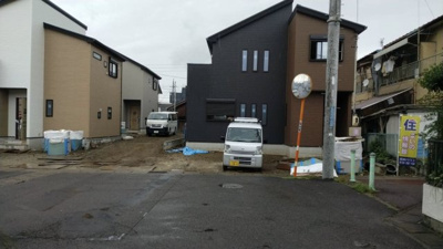 【外観】 | FIRSTTOWN小牧市中央第3全4棟【仲介手数料無料　小牧小　小牧中】 | 今すぐのご案内可能です！→  0120-336-922　までお気軽にお問い合わせください。