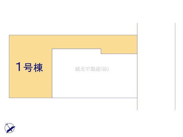 杉並区久我山4丁目 全2棟 1号棟の区画図|土地面積/83.52㎡建物面積75.14㎡の1LDK+Sの新築戸建。
伸びやかな南東側約5.45ｍ公2道に面する限定棟
三鷹台の生活しやすい住環境です。