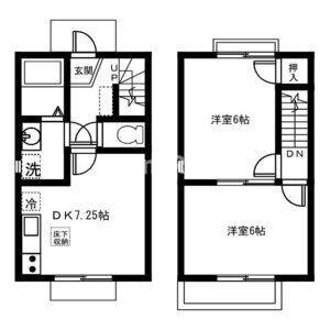 ドリーム国王Aの間取り