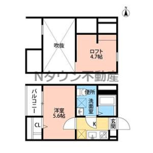 【間取り】 | Felice　Vita(フェリーチェヴィータ) | 間取りです。