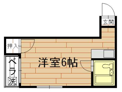 第一京和ハイツの間取り