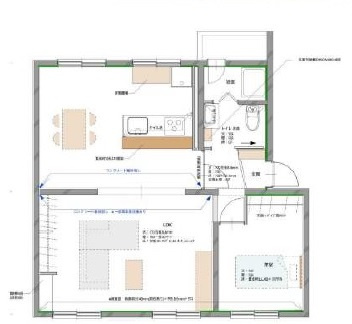 【間取り】 | 狩口台住宅29号棟