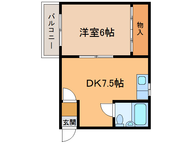 空とこもれ陽のギャルデの間取り
