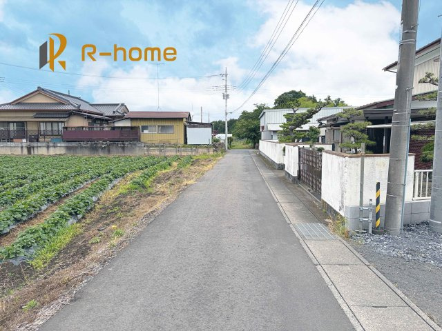常陸大宮市宇留野　新築戸建て　C号棟の前面道路含む現地写真|周辺環境も併せて案内致します♪
ぜひ現地へお越しください♪