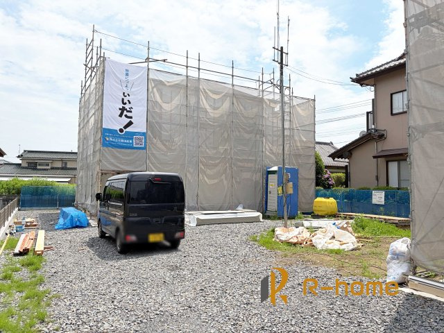 常陸大宮市宇留野　新築戸建て　C号棟の外観|ご予約を頂ければ、『平日』はもちろん『早朝』や『夜間』もご見学可能です♪お気軽にお申し付けください♪