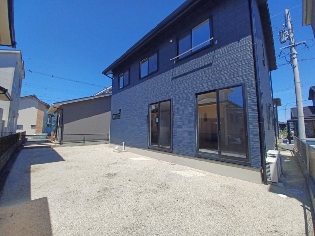 宇土市高柳町の中古一戸建の庭