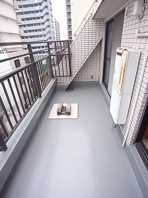 サンコート東難波のバルコニー