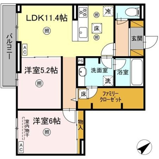 【間取り】 | アミティエY