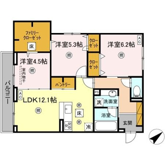 【間取り】 | アミティエY