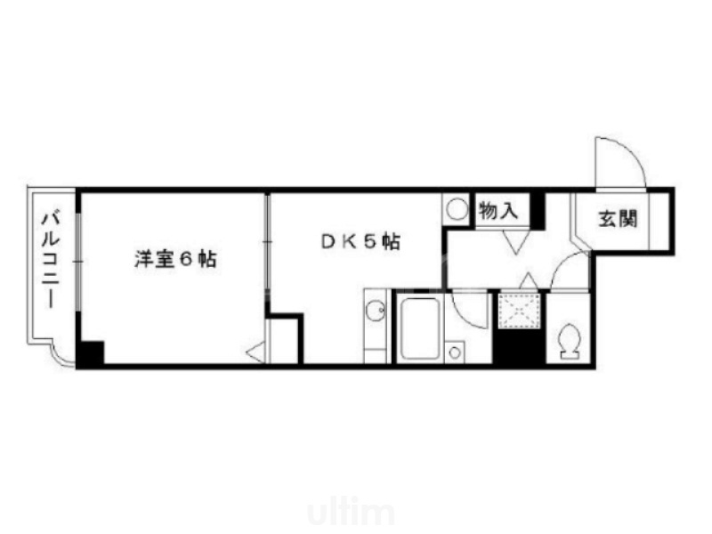 アーバンカワキの間取り