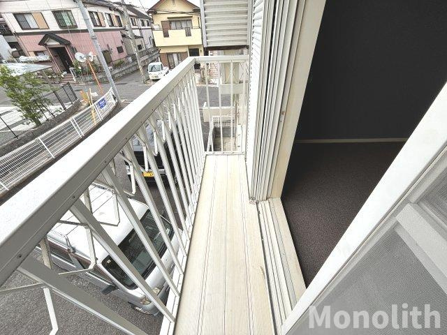 RICHチェリーハイツのバルコニー