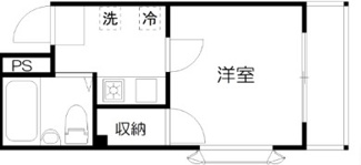 【間取り】 | メゾン・ドゥ・フジ幡ヶ谷 | 間取りです。