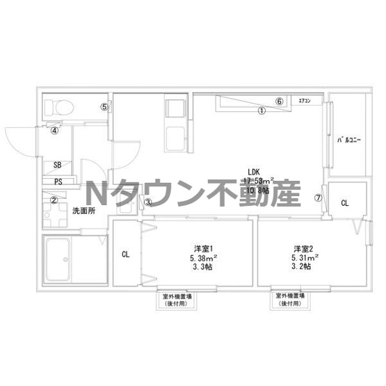 【間取り】 | Tidy中村公園(タイディナカムラコウエン) | 間取りです。