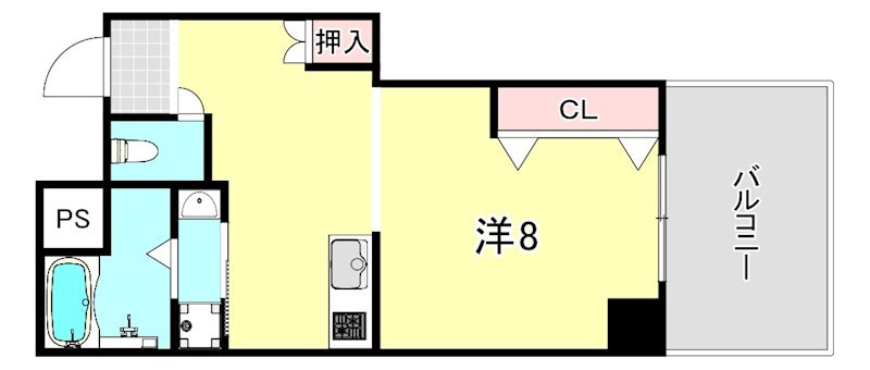 ドムール尼崎の間取り