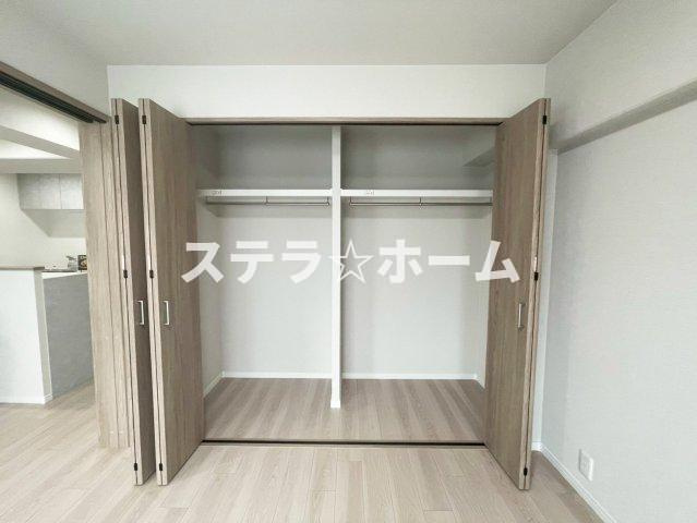 山田西C団地A-1の収納|大きなスペースがあり、収納には困りません