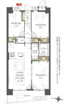 【間取り】 | グリーンミユキ幸手 | 現況と異なる場合は現況優先とさせていただきます