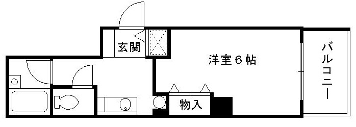 アーバンカワキの間取り