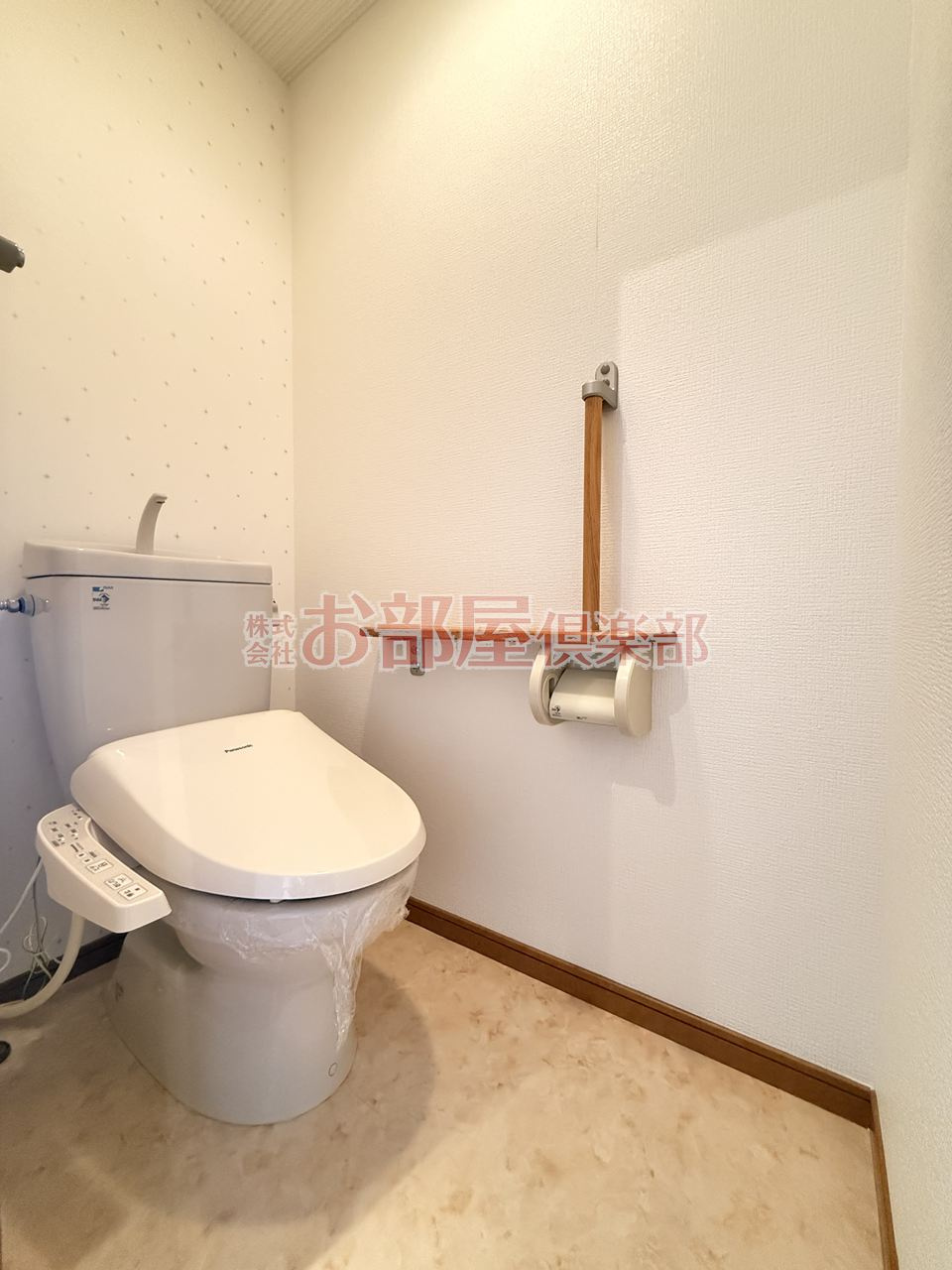 グランドゥールパティオのトイレ|コンパクトで使いやすいトイレです