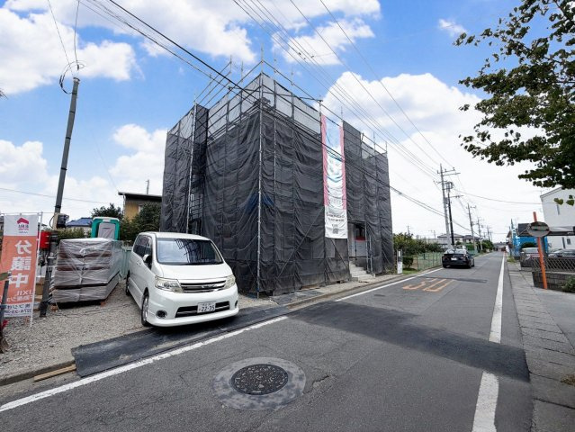 【前面道路含む現地写真】 | 高崎市新町　新築住宅