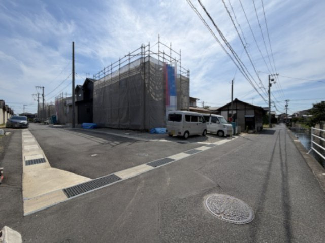 【前面道路含む現地写真】 | クレイドルガーデン倉敷市連島町鶴新田第17 (全4棟)