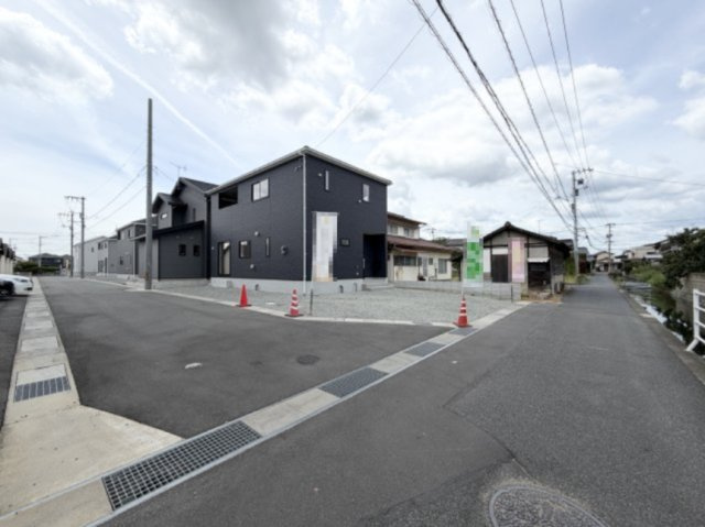 【前面道路含む現地写真】 | クレイドルガーデン倉敷市連島町鶴新田第17 (全4棟)