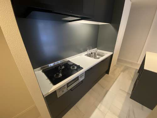 福岡市中央区笹丘３丁目の賃貸マンションのキッチン|ＧＲＡＮＤ ＢＬＥＵ ＤＥ ＳＡＳＡＯＫＡ ＊＊ A0202号-7