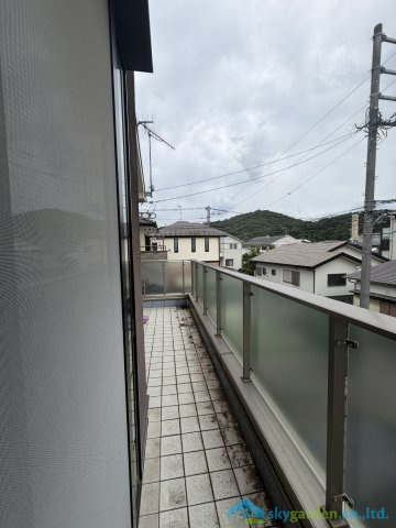 秦野市曽屋　中古戸建のバルコニー