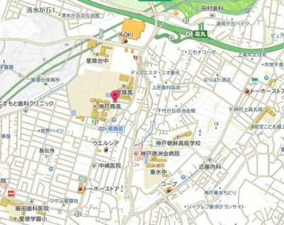 【地図】 | ラムール星陵台