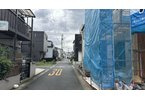 【前面道路含む現地写真】 | 富士見市水谷東2丁目　新築一戸建住宅　限定1号棟（ふじみ野店） | 前面道路（北）。車通りが少ない閑静な住宅街です。