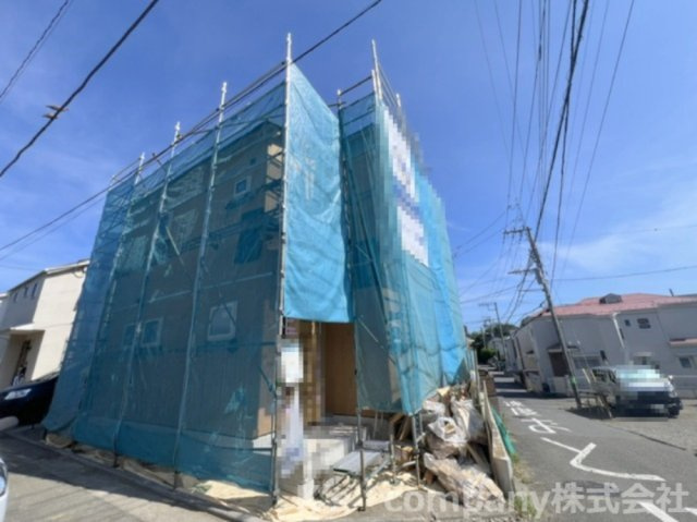 茅ヶ崎市浜須賀　新築戸建の外観|2026.7.19撮影◇