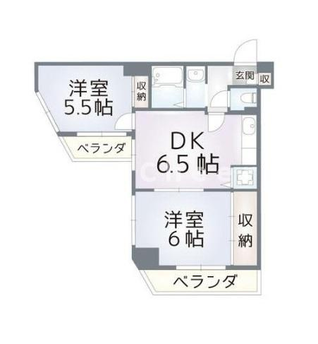 【間取り】 | リッシェル生田