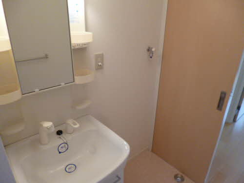 福岡市南区弥永３丁目のアパートの洗面所|コンフォート博多南 Ｂ棟 ＊＊ B0102号-6