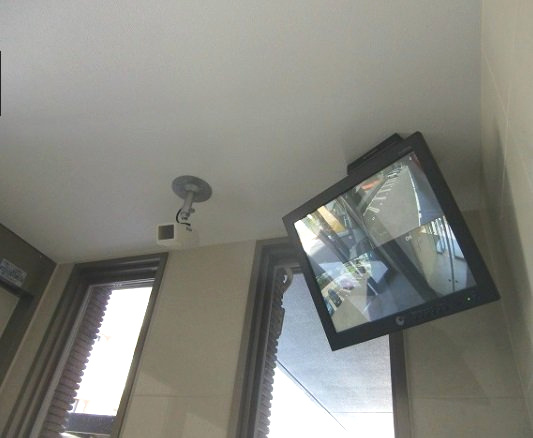 熊本市中央区新屋敷２丁目の賃貸マンションのロビー