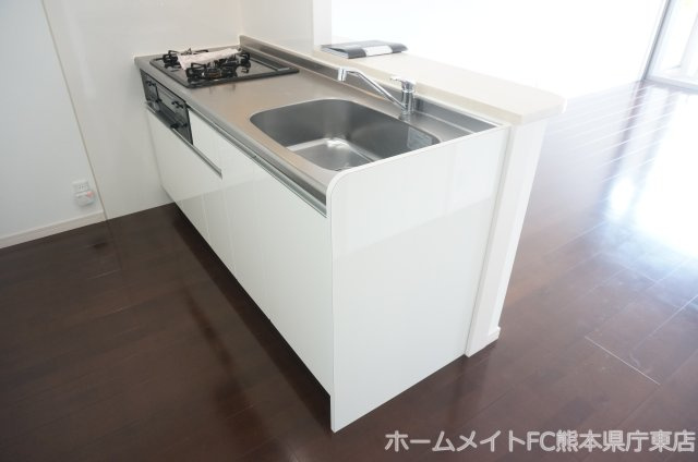 熊本市中央区新屋敷２丁目の賃貸マンションのキッチン