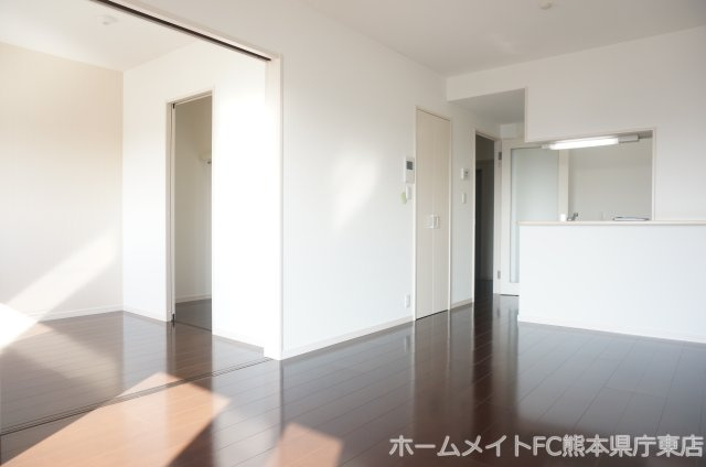 熊本市中央区新屋敷２丁目の賃貸マンションの居間・リビング
