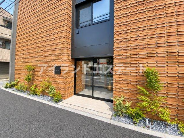 CREATIF桜新町　新築　ペット相談　フリーレント　駒沢公園徒歩圏内のエントランス