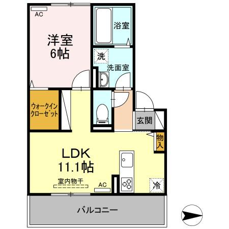 ブルー　ビー　ガーデンの間取り