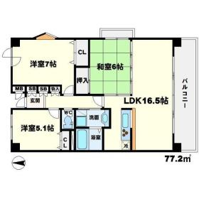 【間取り】 | クレセント千里中央