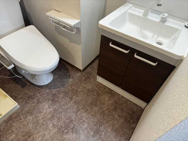 プリマベーラ海老名のトイレ|ゆったりとした空間のトイレです