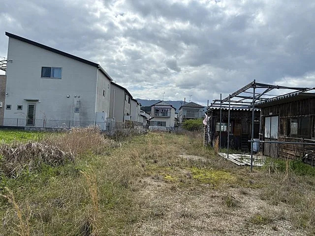 大津市雄琴５丁目の事業用地の外観