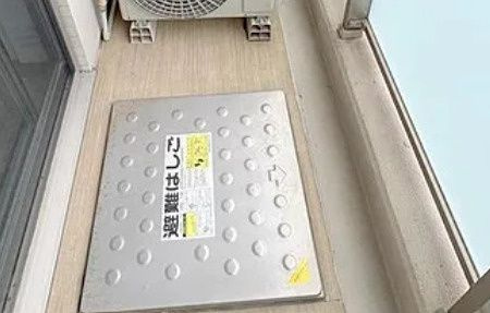 ラフィスタ東日暮里のバルコニー