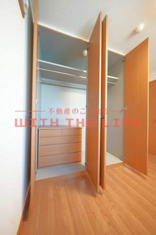 グランディールチェリー【10,000円キャッシュバック対象物件】の収納|収納スペース豊富です