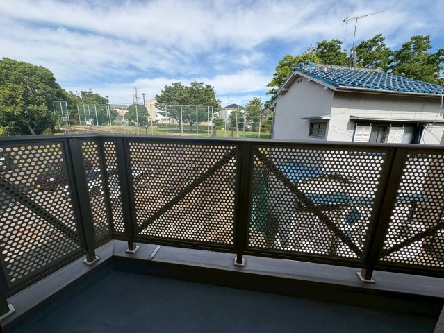 垂水区泉が丘5丁目　中古戸建のバルコニー|広々としたバルコニーです