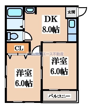 【間取り】 | ニッコーハイツ