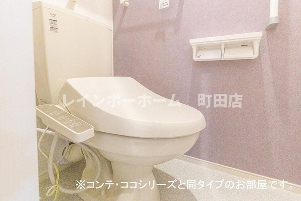 ココ・ビーナＡ※初期費用分割あと払いサービス利用可能物件のトイレ