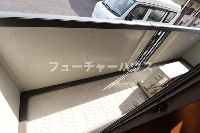 ＣＯＴＥＡＵ　ＶＥＲＴ（コートヴェール）Aのバルコニー