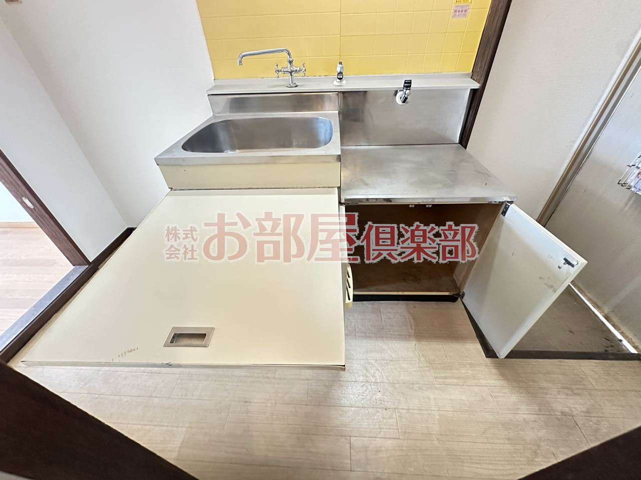 パナハイツのキッチン|コンパクトなキッチンで掃除もラクラク
