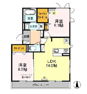 【間取り】 | リヴァージュ