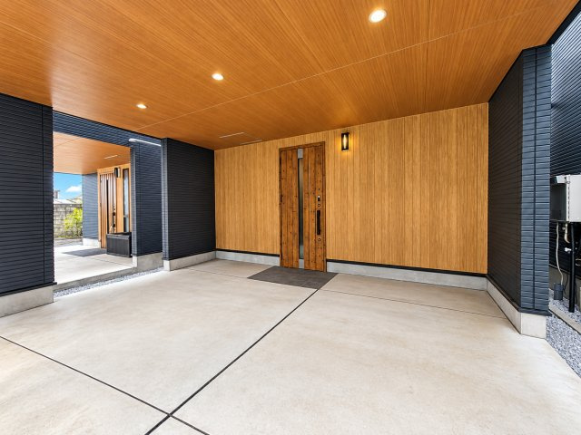 南荻窪2丁目戸建の駐車場