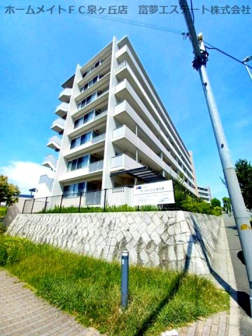 サンヴァリエ津久野4号棟の外観